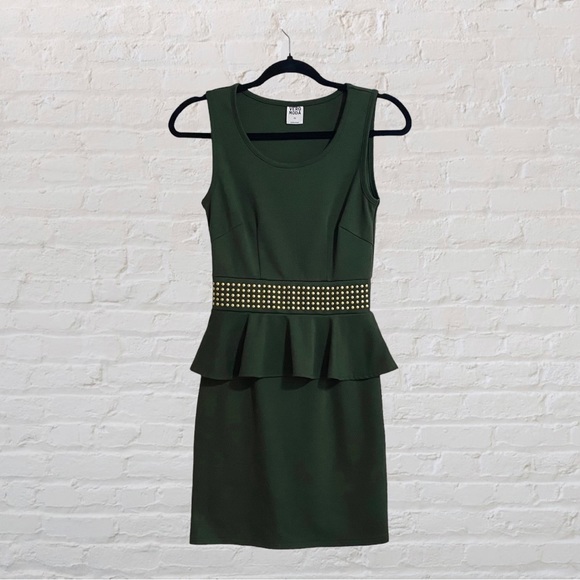 46. VERO MODA Dress - Dark Green - Size XS - Picture 1 of 5